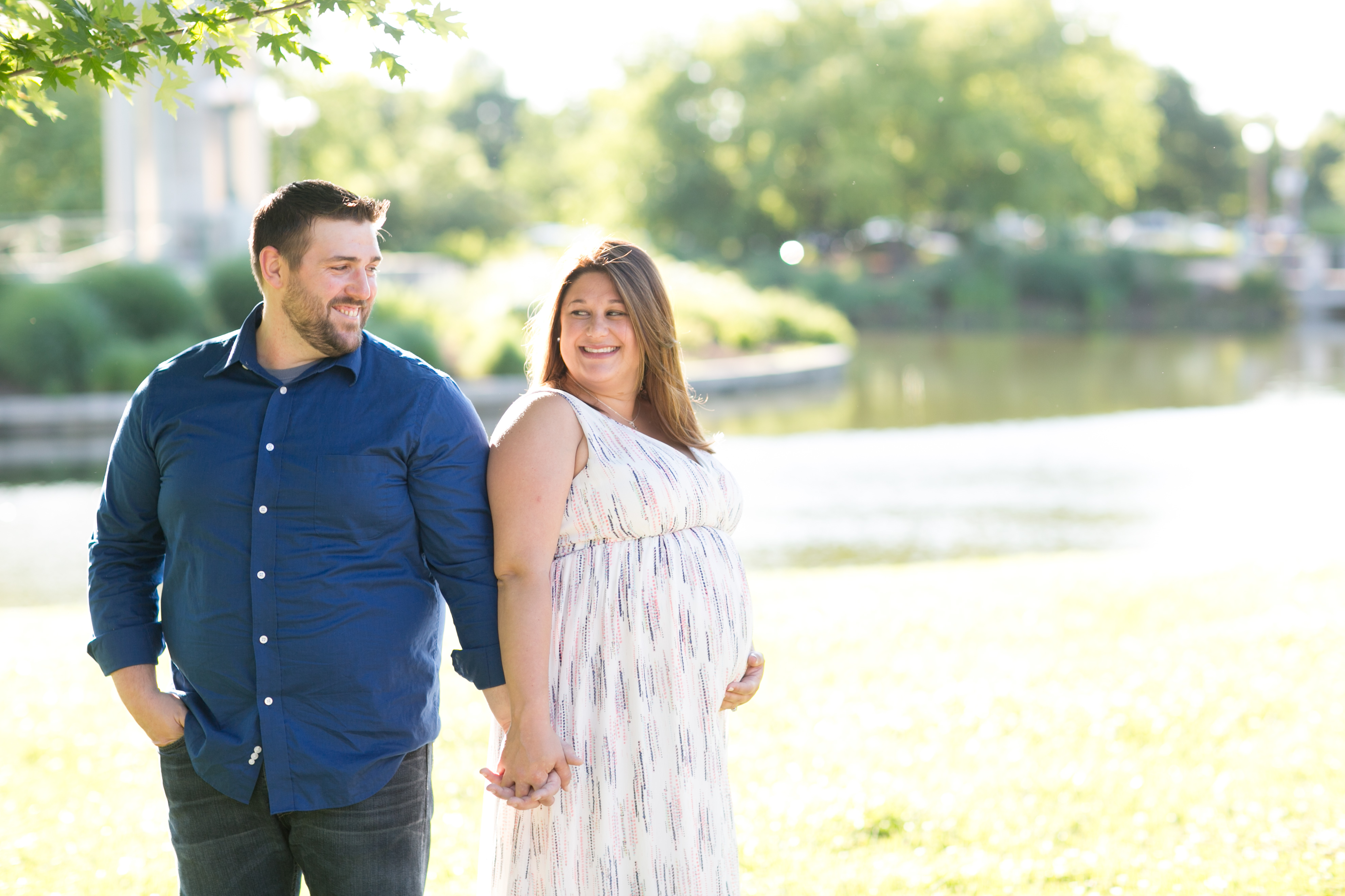 St. Louis Forest Park Maternity Session by Jackelynn Noel Photography