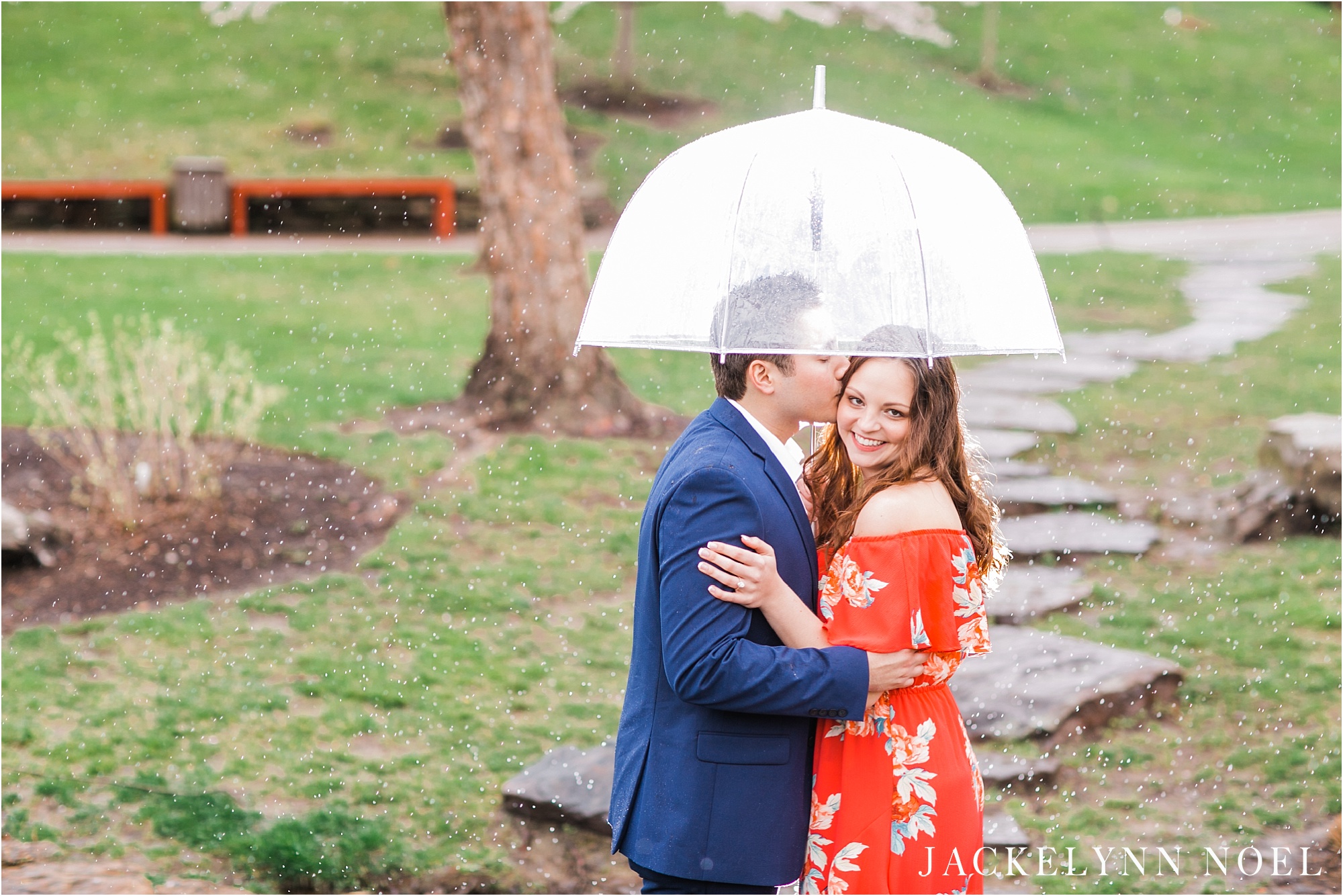 Suzie and Ale Engaged at the St. Louis Botanical Gardens by Jackelynn Noel Photography