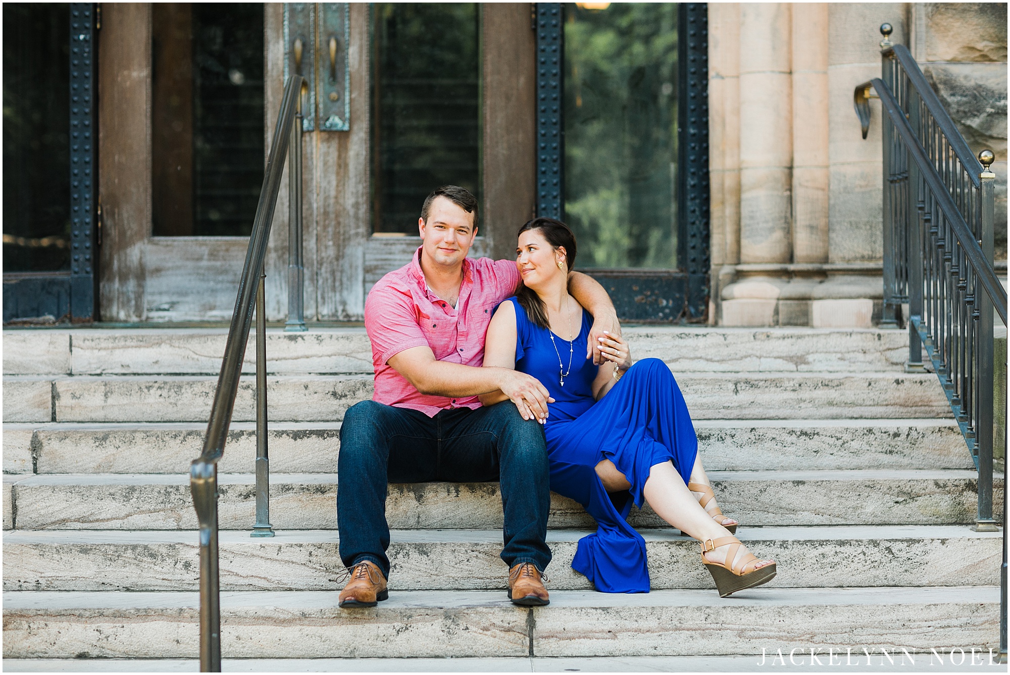 Corrie and Neal Engaged at the University of Illinois by Jackelynn Noel Photography