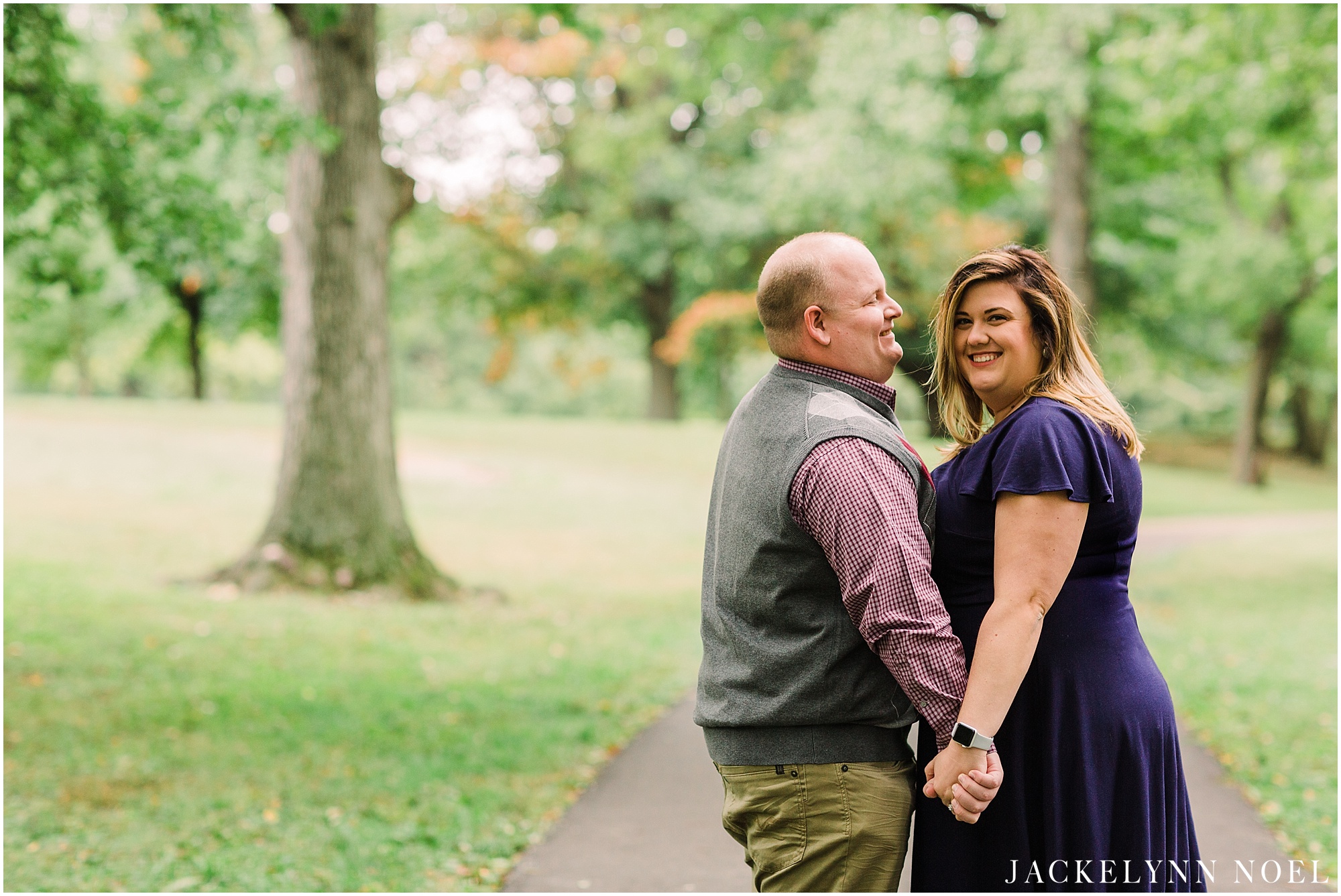 Heather & Tyler Engagement Session at Lafayette Park by Jackelynn Noel Photography